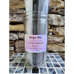 Unique Oils Luxury Incense - Grape Soda (Pack of 10)
